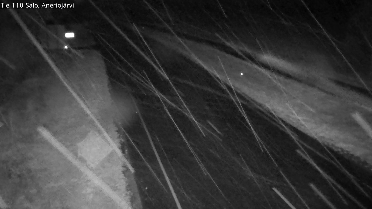 Weather Camera Image Väg 110 Salo, Kitula, Salo, Varsinais-Suomi