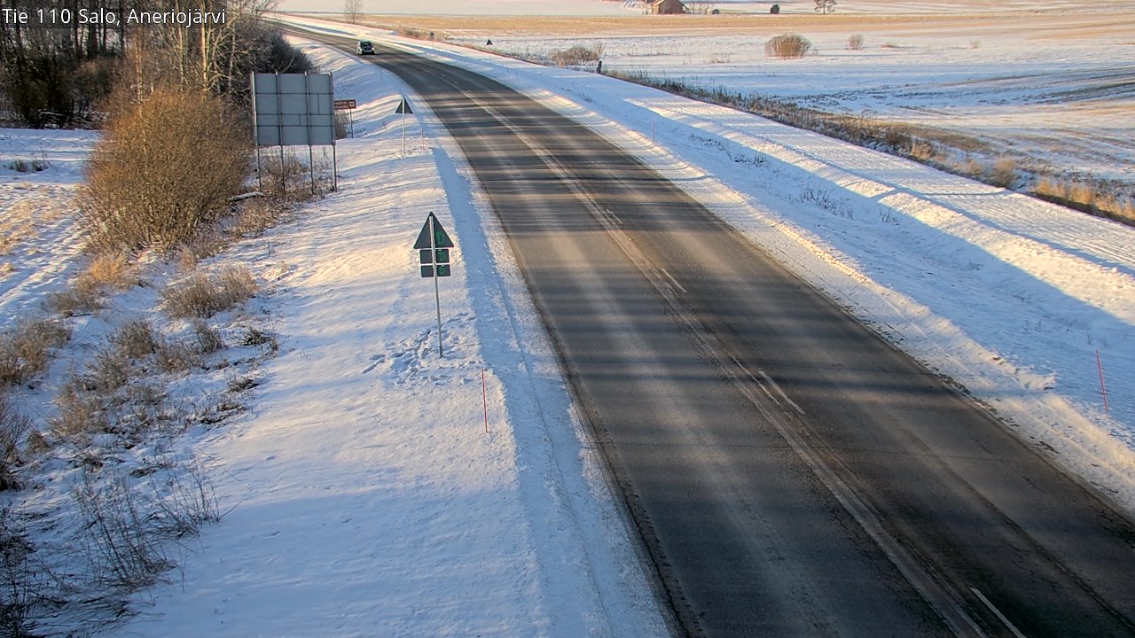 Weather Camera Image Road 110 Salo, Kitula, Salo, Varsinais-Suomi