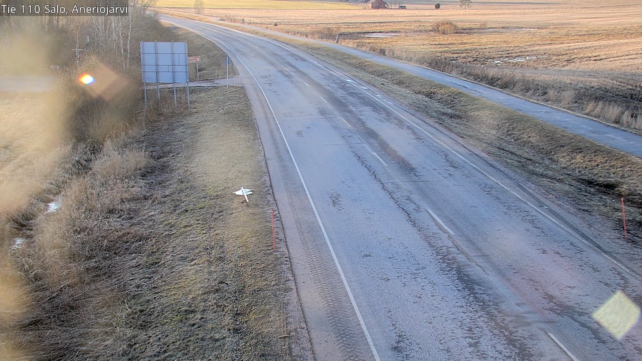 Weather Camera Image Väg 110 Salo, Kitula, Salo, Varsinais-Suomi