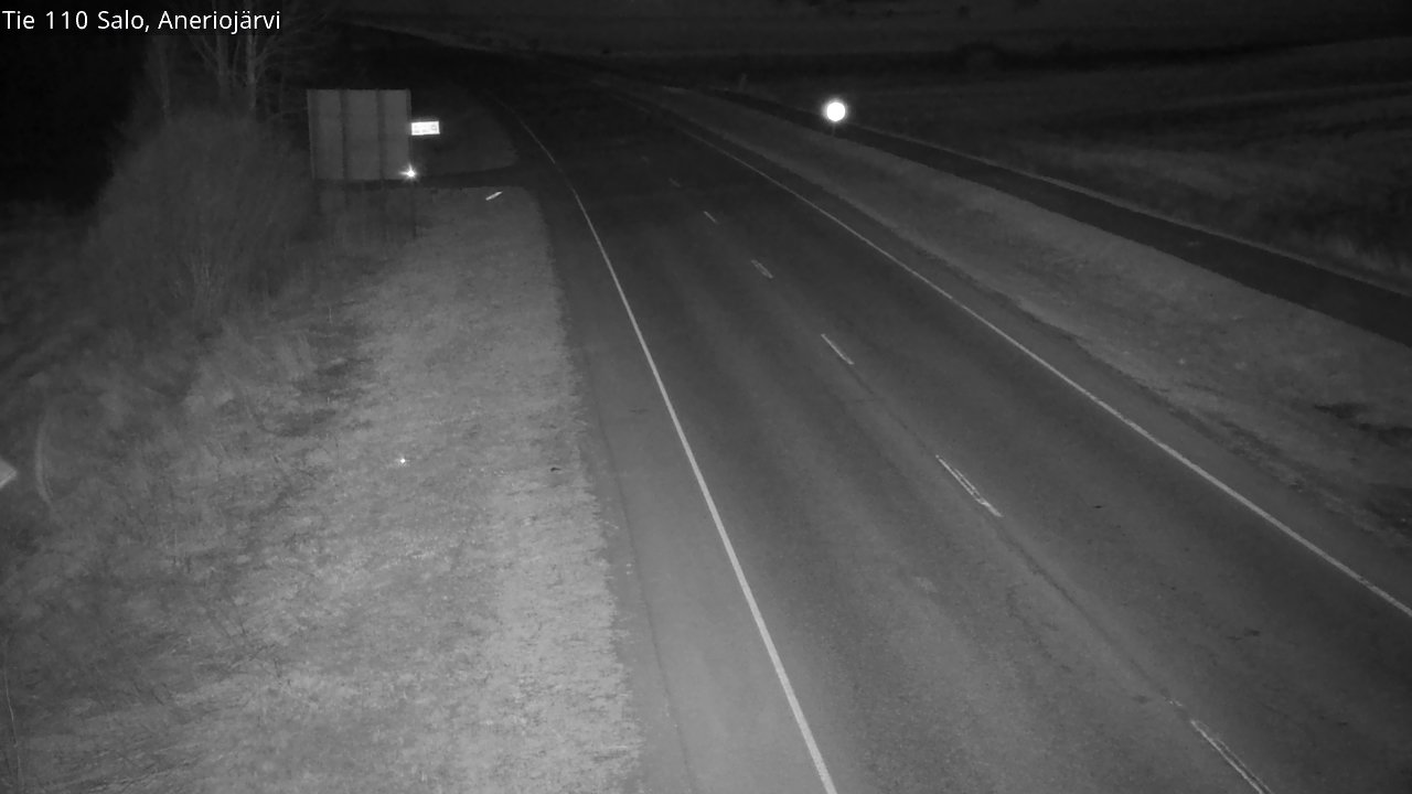 Weather Camera Image Väg 110 Salo, Kitula, Salo, Varsinais-Suomi