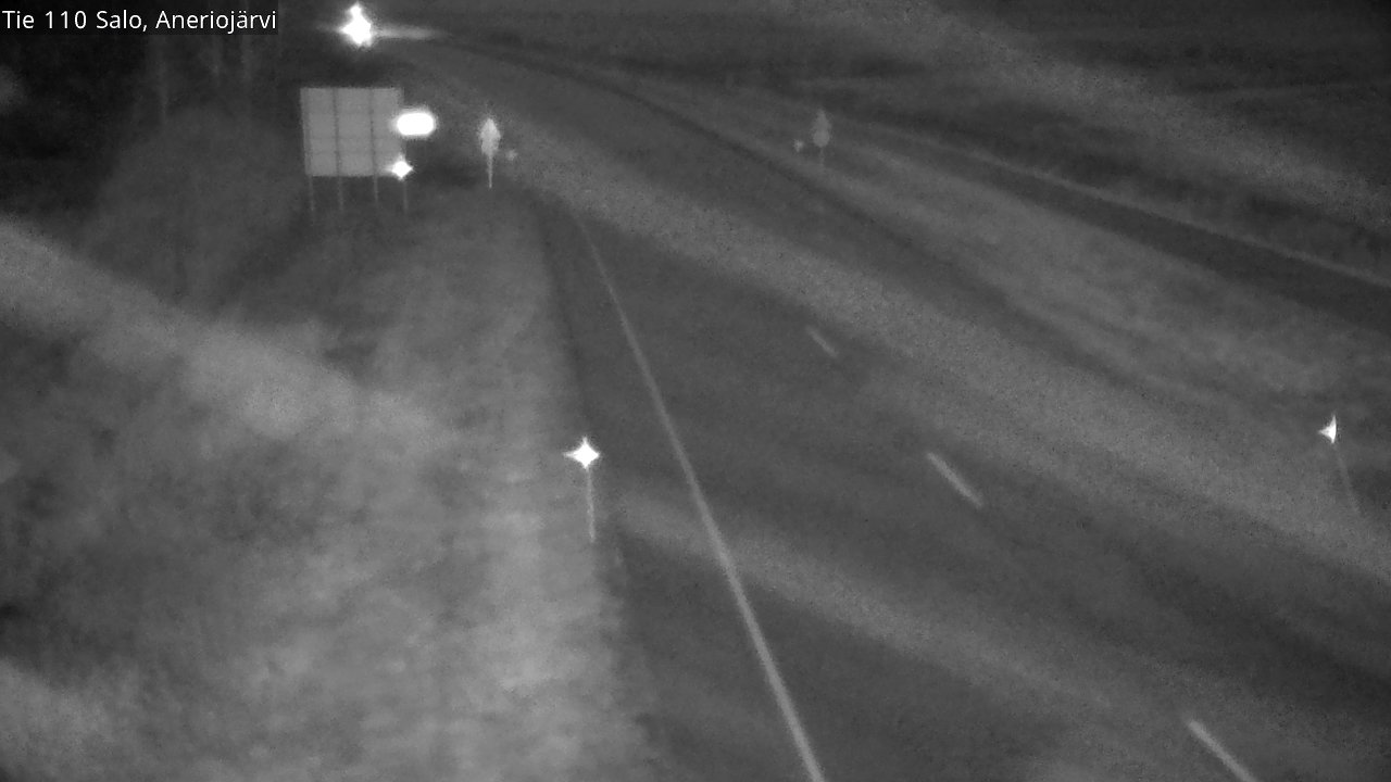Weather Camera Image Väg 110 Salo, Kitula, Salo, Varsinais-Suomi