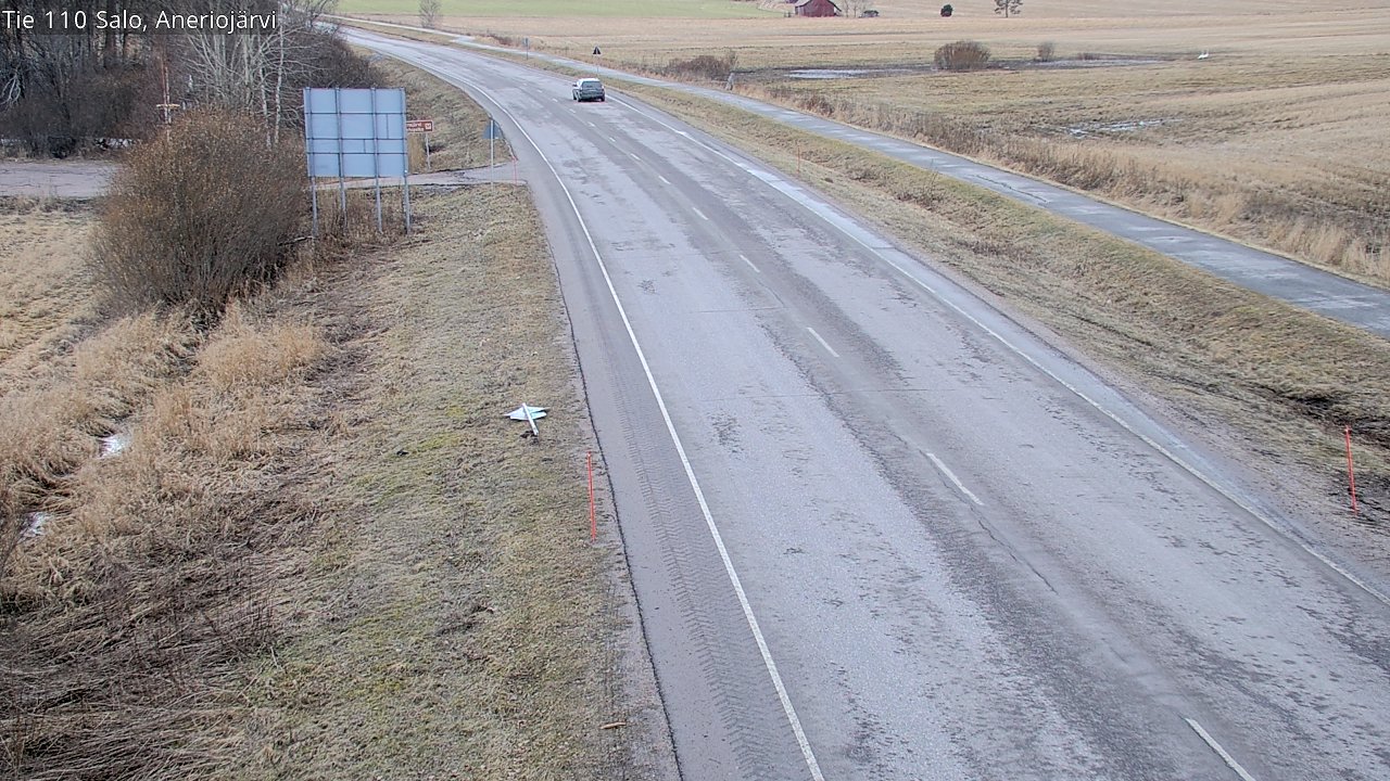 Weather Camera Image Road 110 Salo, Kitula, Salo, Varsinais-Suomi