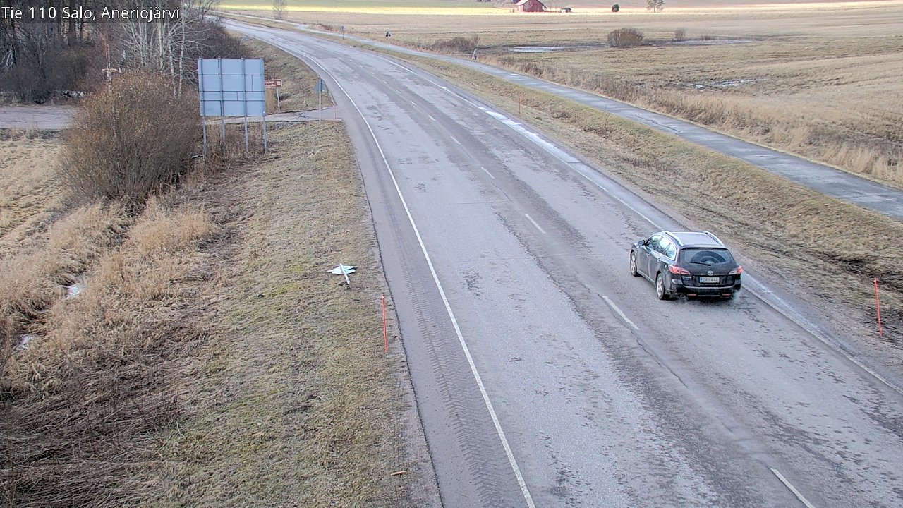 Weather Camera Image Road 110 Salo, Kitula, Salo, Varsinais-Suomi
