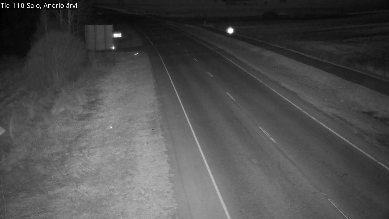 Weather Camera Image Väg 110 Salo, Kitula, Salo, Varsinais-Suomi