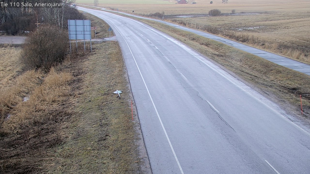 Weather Camera Image Road 110 Salo, Kitula, Salo, Varsinais-Suomi
