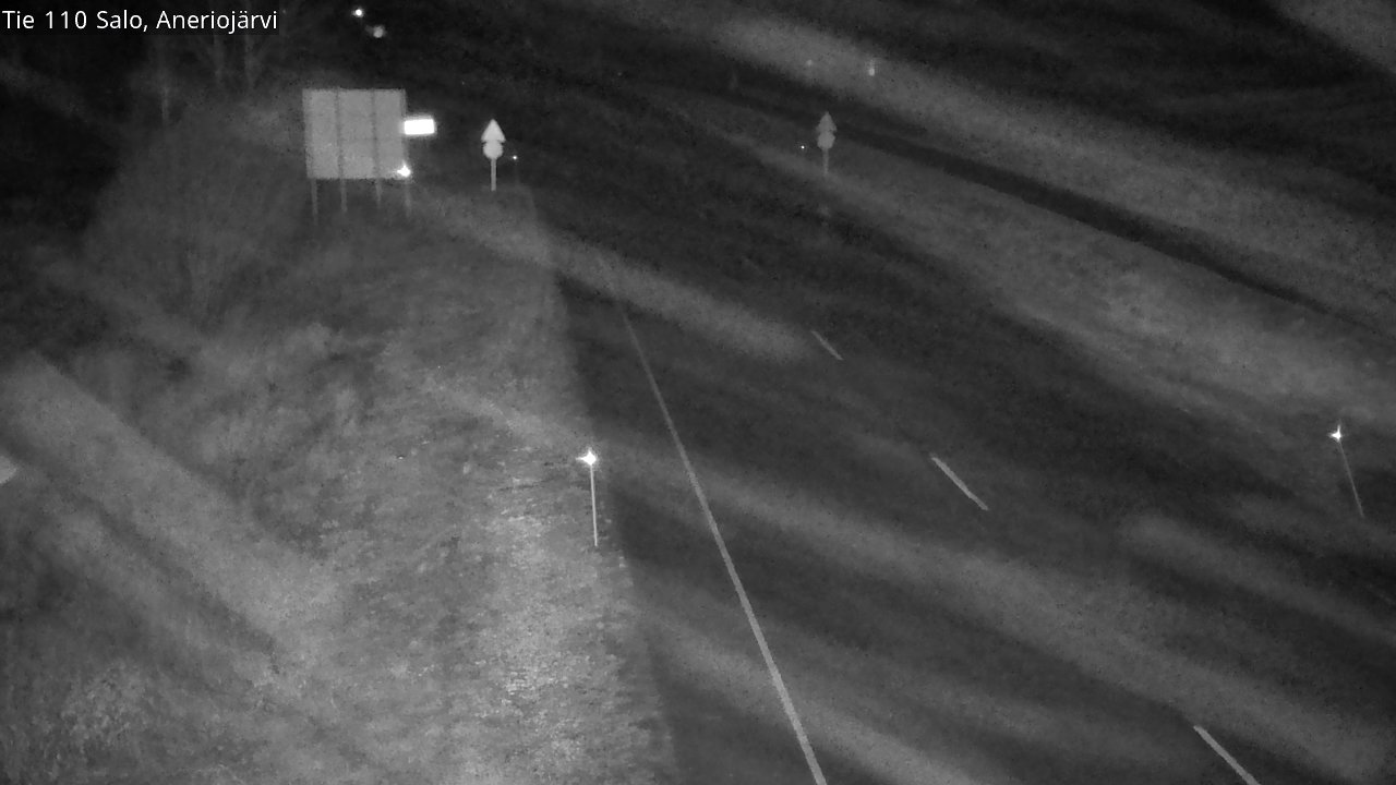 Weather Camera Image Väg 110 Salo, Kitula, Salo, Varsinais-Suomi
