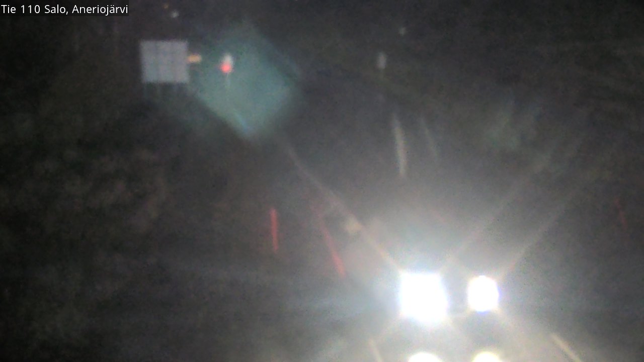 Weather Camera Image Väg 110 Salo, Kitula, Salo, Varsinais-Suomi