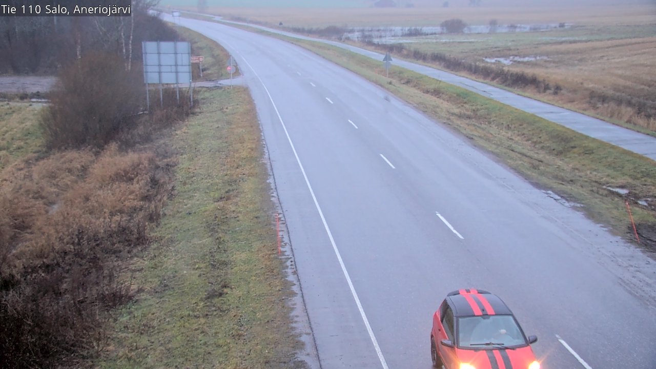 Weather Camera Image Väg 110 Salo, Kitula, Salo, Varsinais-Suomi