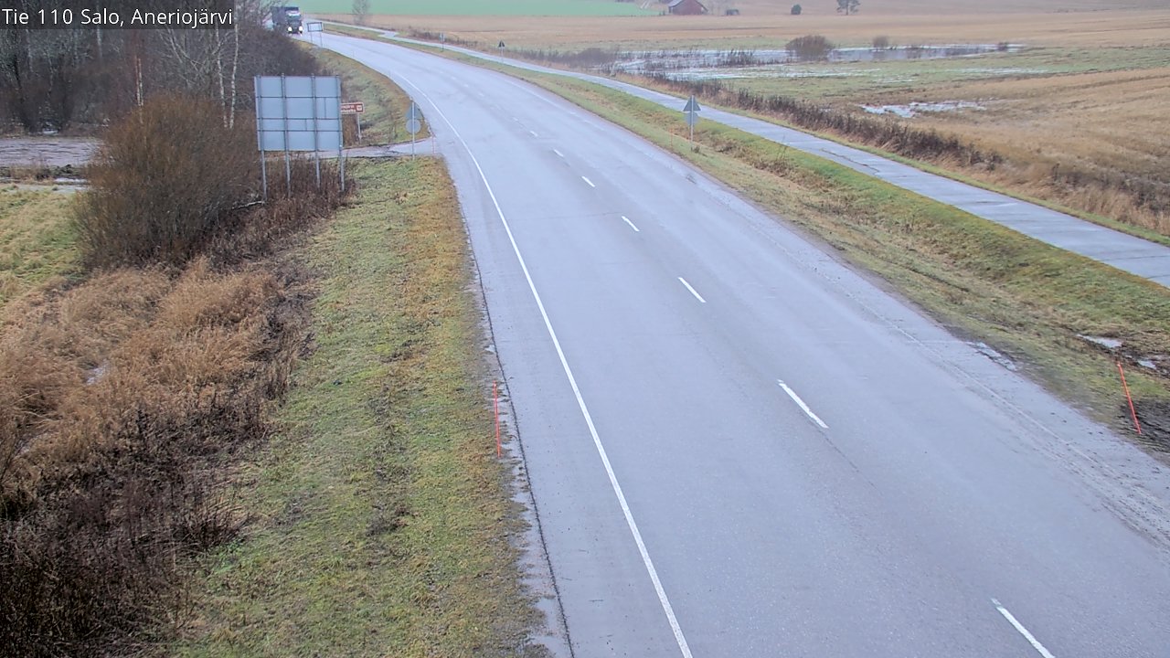 Weather Camera Image Väg 110 Salo, Kitula, Salo, Varsinais-Suomi