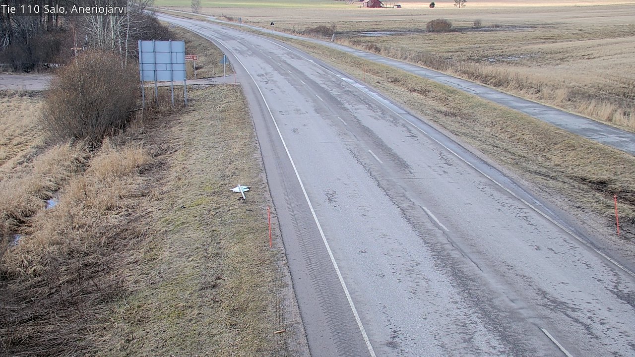 Weather Camera Image Road 110 Salo, Kitula, Salo, Varsinais-Suomi