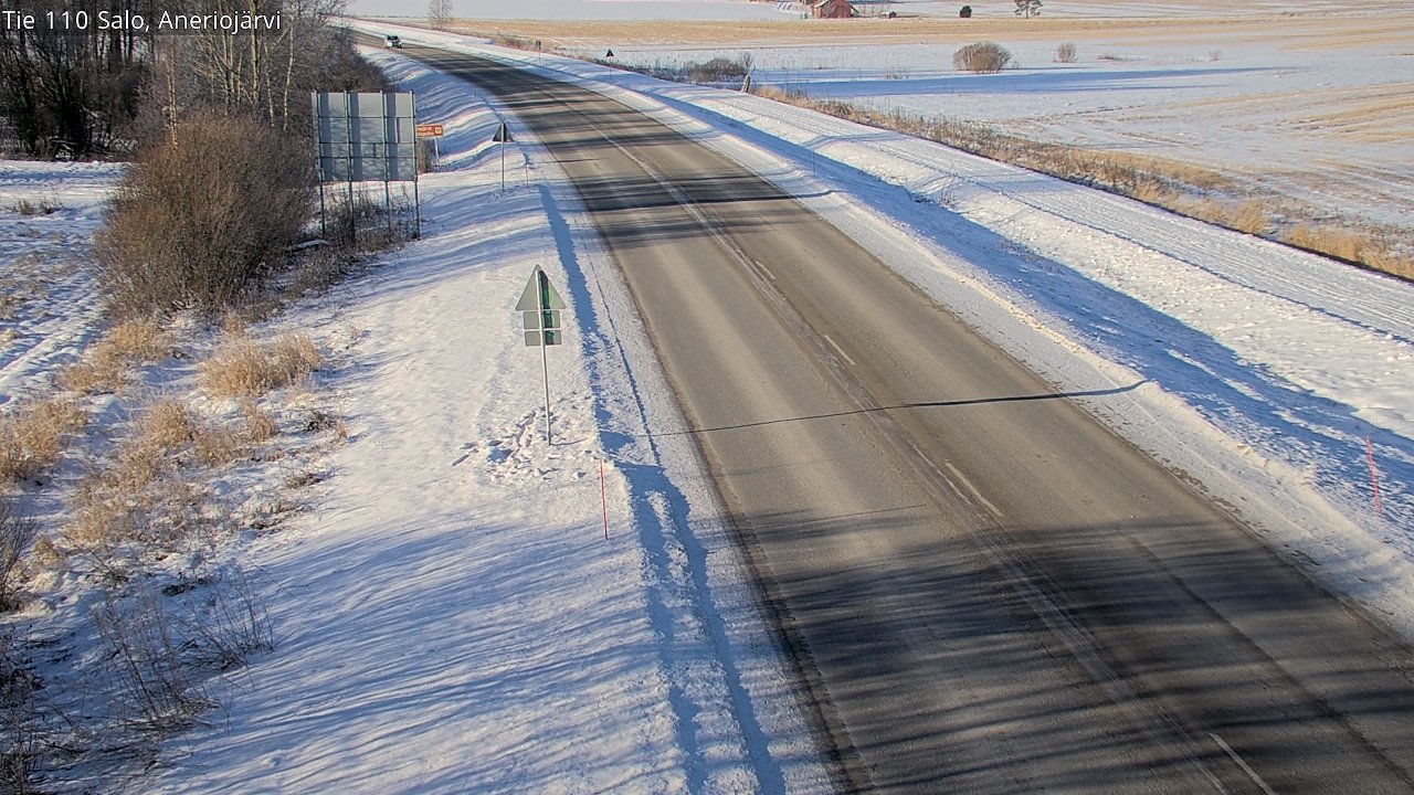 Weather Camera Image Väg 110 Salo, Kitula, Salo, Varsinais-Suomi