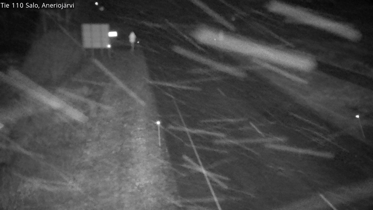Weather Camera Image Väg 110 Salo, Kitula, Salo, Varsinais-Suomi