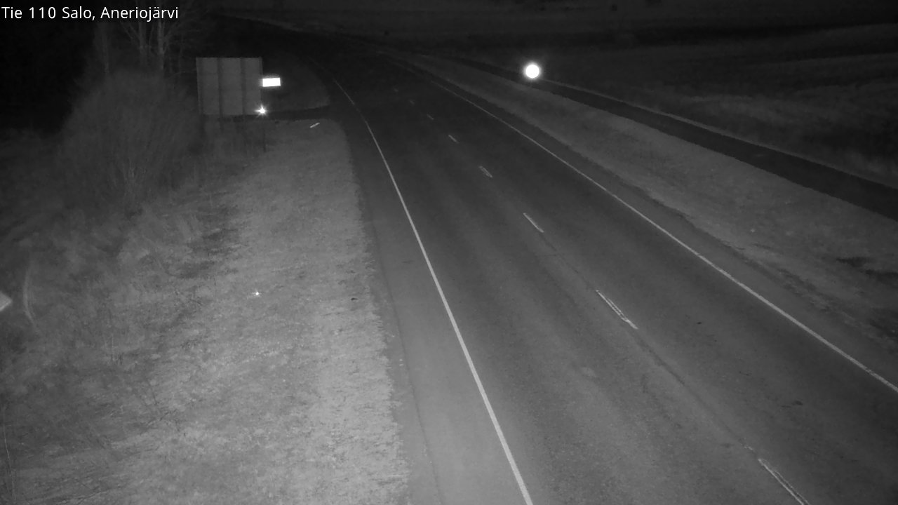 Weather Camera Image Väg 110 Salo, Kitula, Salo, Varsinais-Suomi