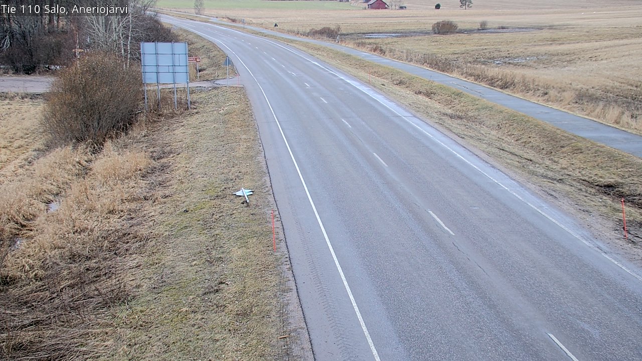 Weather Camera Image Road 110 Salo, Kitula, Salo, Varsinais-Suomi