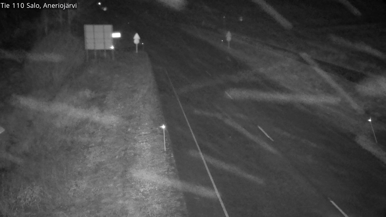 Weather Camera Image Väg 110 Salo, Kitula, Salo, Varsinais-Suomi