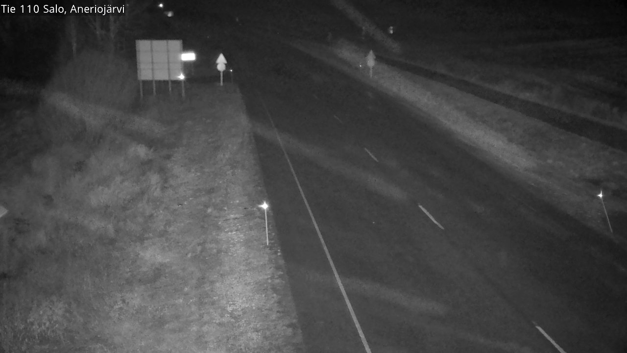Weather Camera Image Väg 110 Salo, Kitula, Salo, Varsinais-Suomi