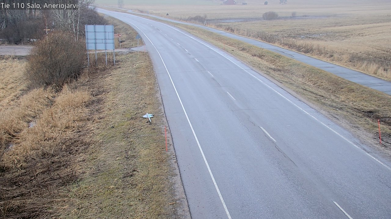 Weather Camera Image Road 110 Salo, Kitula, Salo, Varsinais-Suomi