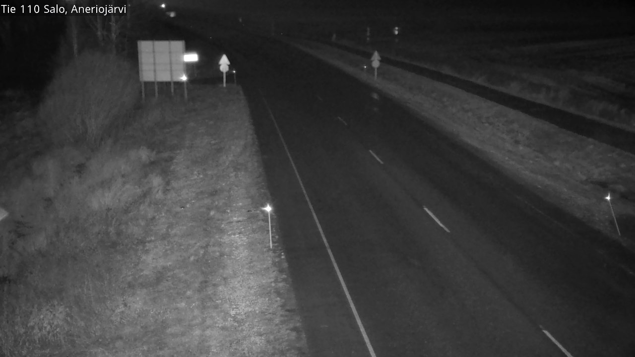 Weather Camera Image Väg 110 Salo, Kitula, Salo, Varsinais-Suomi