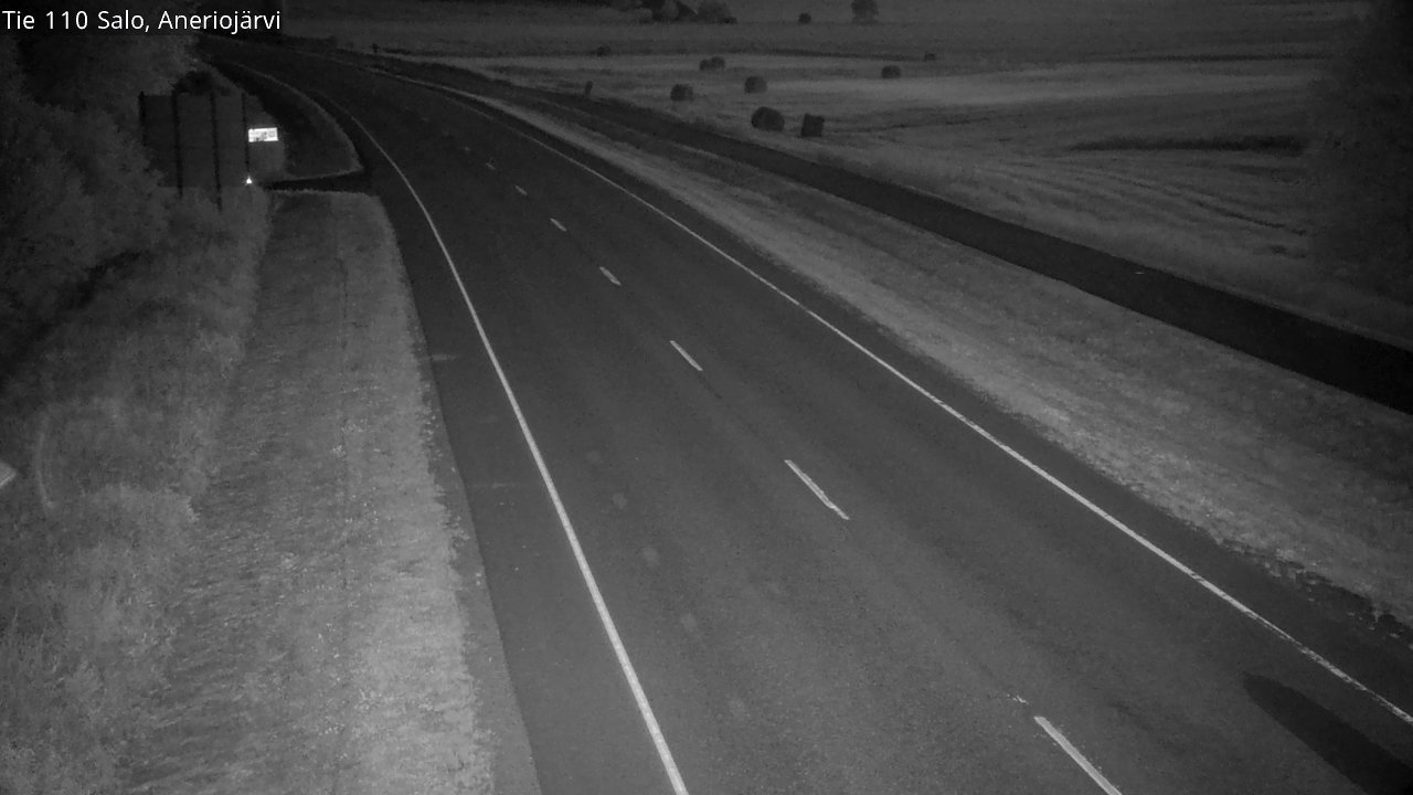 Weather Camera Image Väg 110 Salo, Kitula, Salo, Varsinais-Suomi