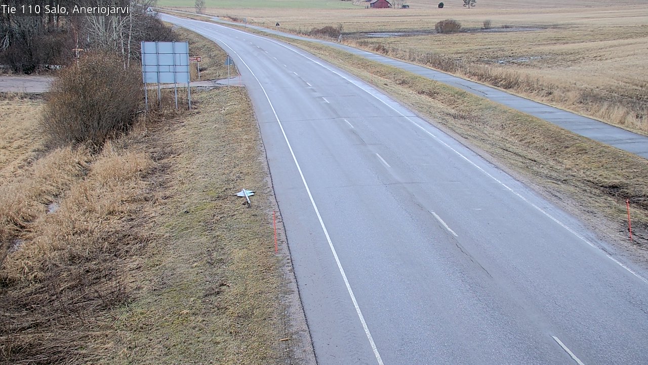 Weather Camera Image Road 110 Salo, Kitula, Salo, Varsinais-Suomi