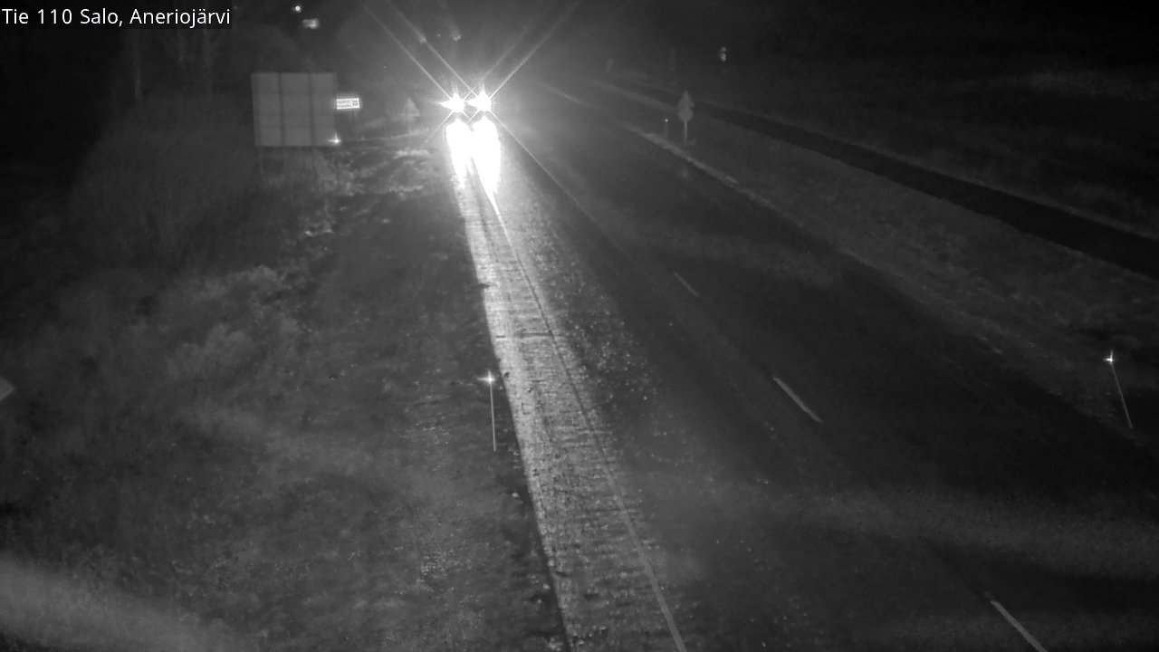 Weather Camera Image Väg 110 Salo, Kitula, Salo, Varsinais-Suomi