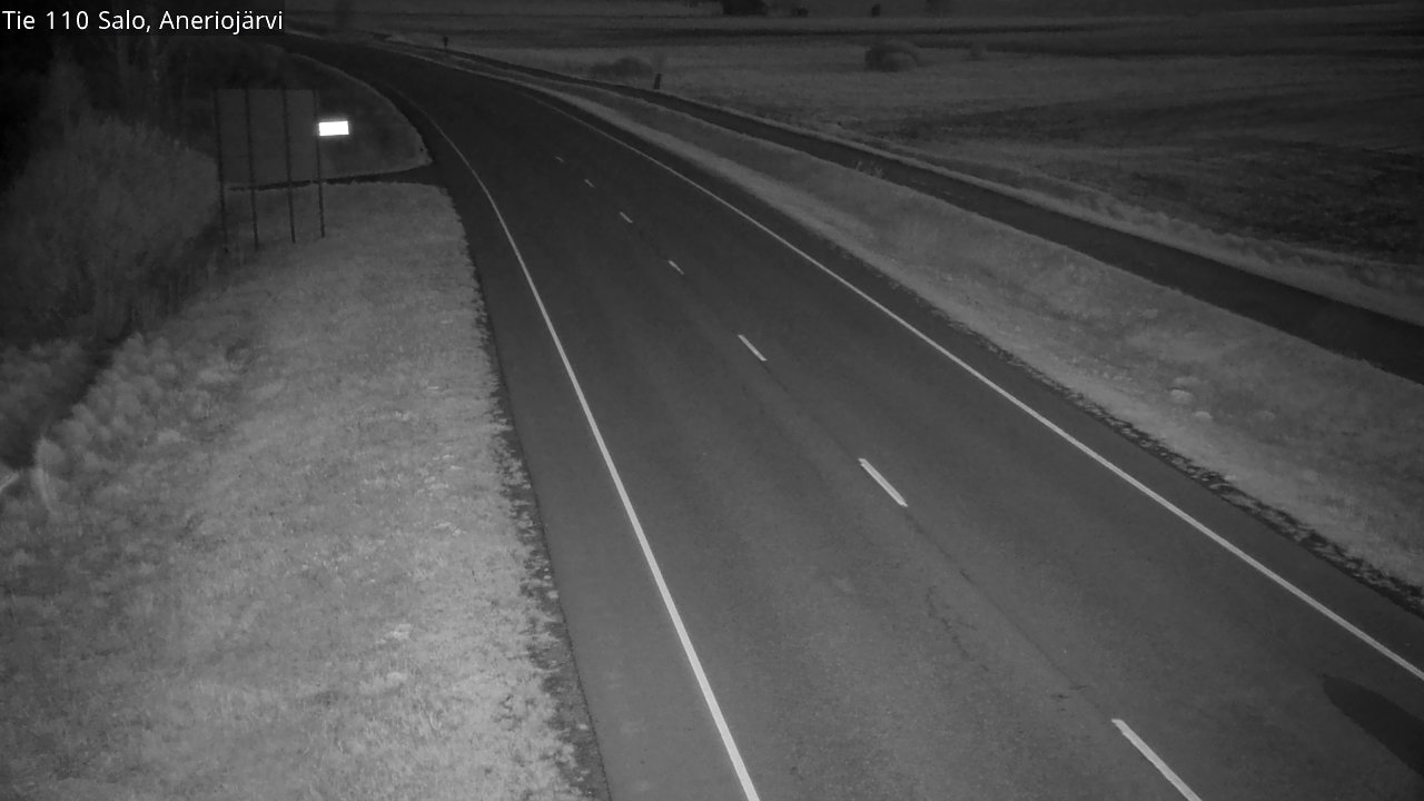 Weather Camera Image Road 110 Salo, Kitula, Salo, Varsinais-Suomi
