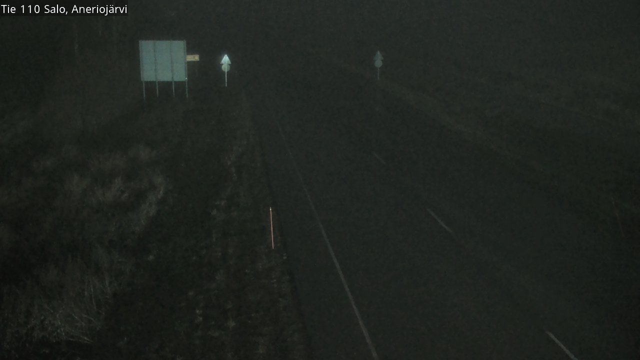 Weather Camera Image Väg 110 Salo, Kitula, Salo, Varsinais-Suomi