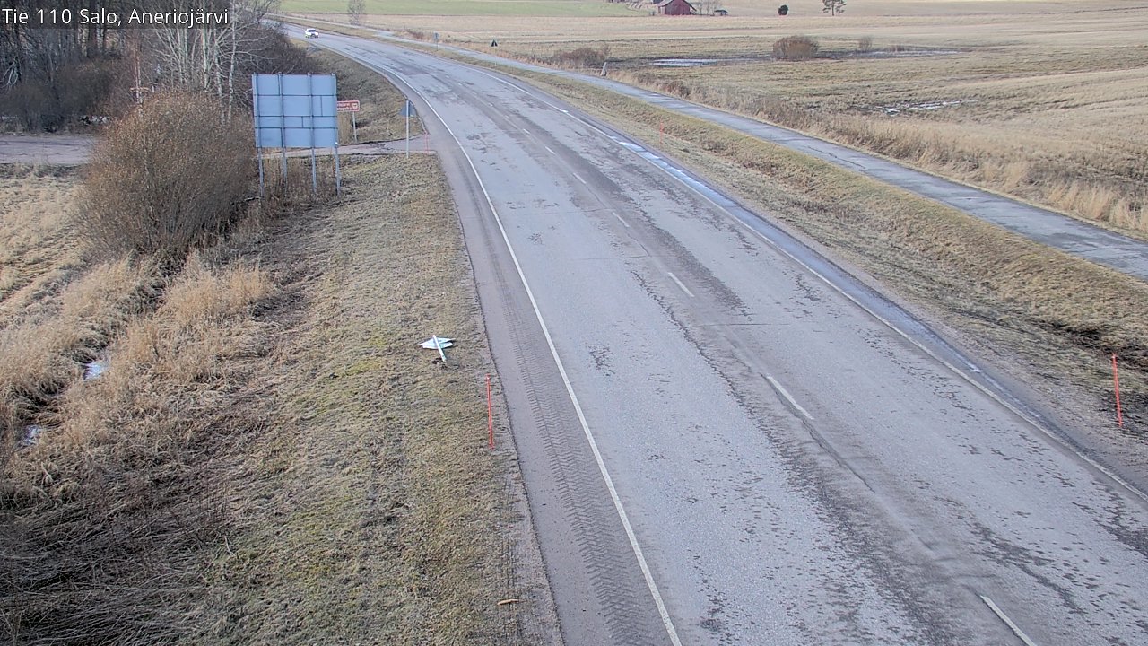 Weather Camera Image Road 110 Salo, Kitula, Salo, Varsinais-Suomi