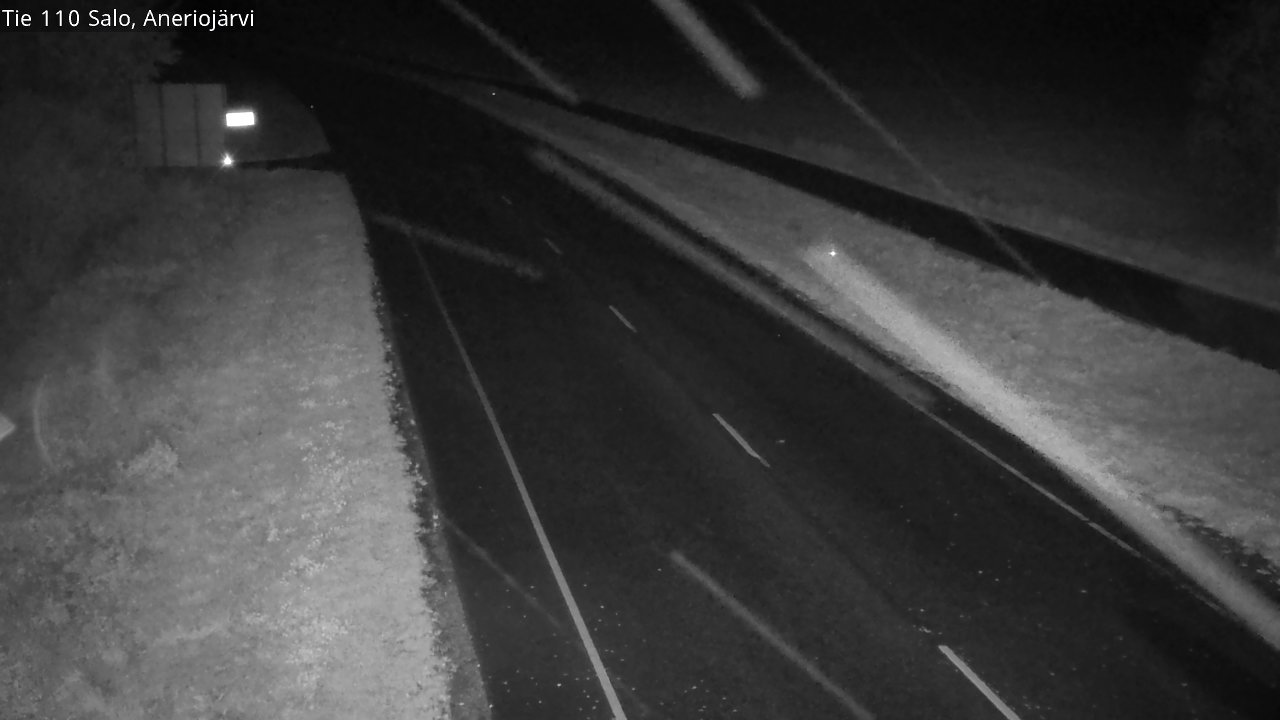 Weather Camera Image Väg 110 Salo, Kitula, Salo, Varsinais-Suomi