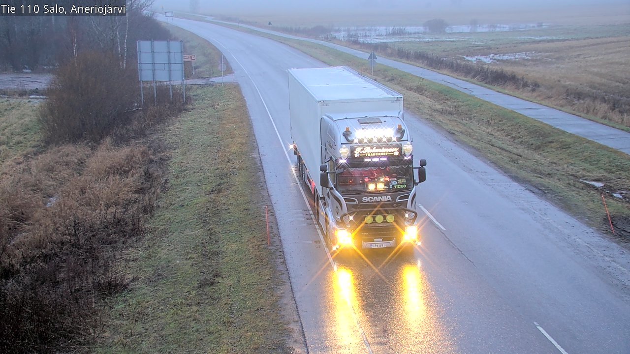 Weather Camera Image Väg 110 Salo, Kitula, Salo, Varsinais-Suomi