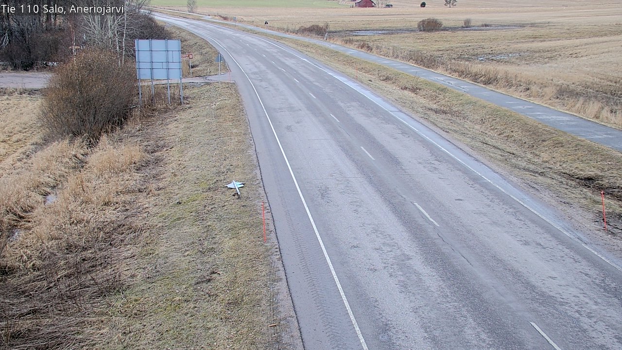 Weather Camera Image Road 110 Salo, Kitula, Salo, Varsinais-Suomi