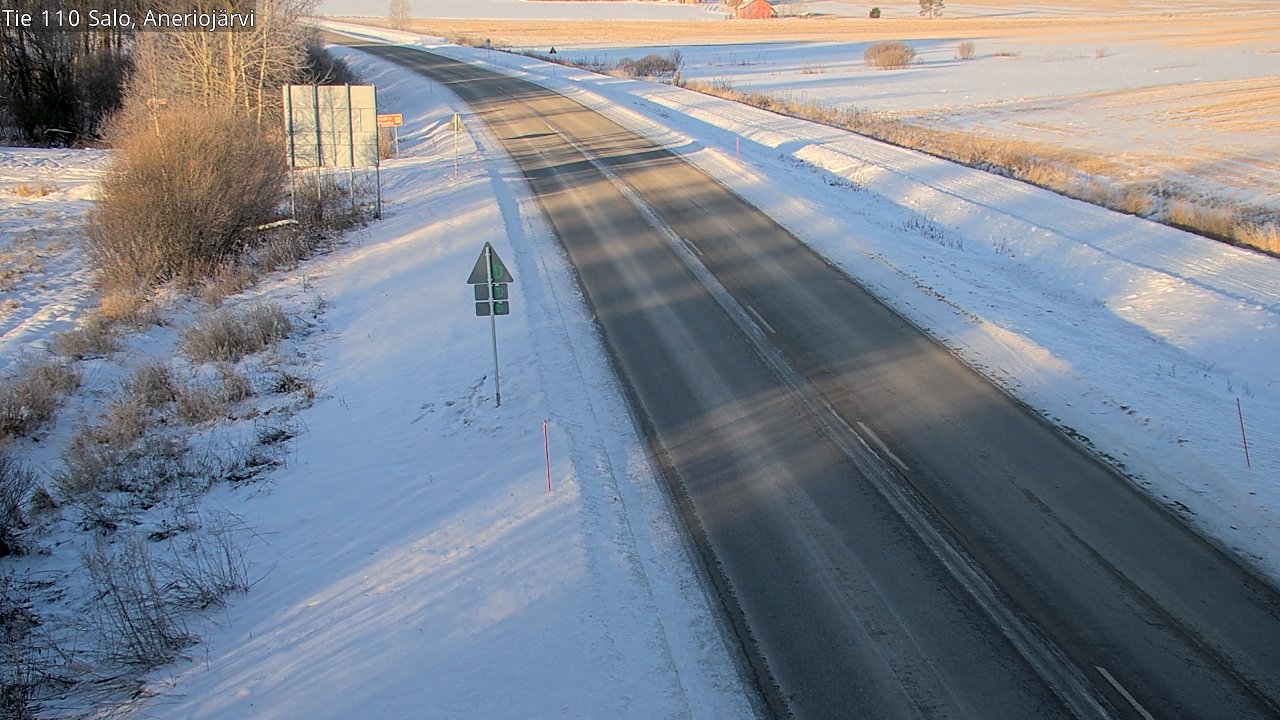 Weather Camera Image Väg 110 Salo, Kitula, Salo, Varsinais-Suomi