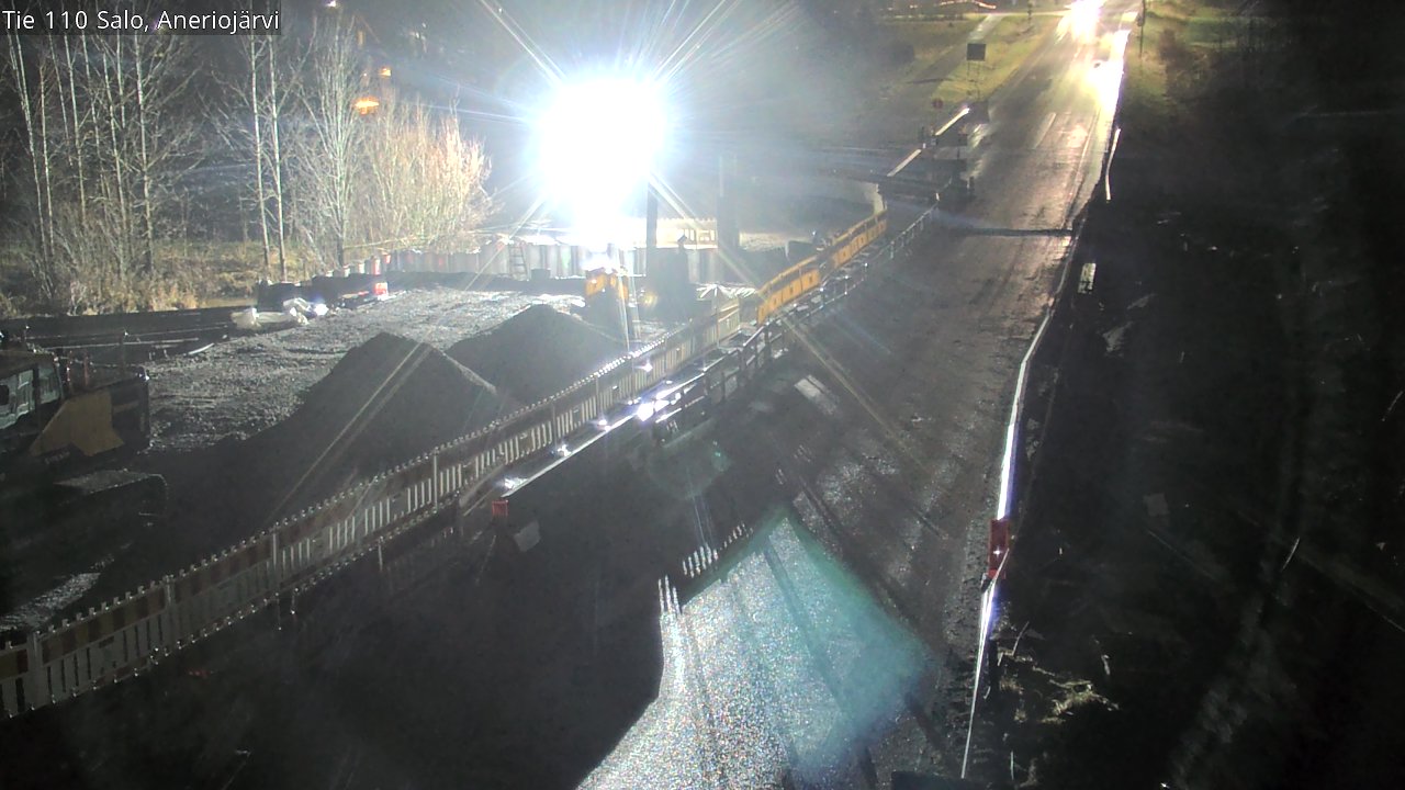 Weather Camera Image Väg 110 Salo, Kitula, Salo, Varsinais-Suomi
