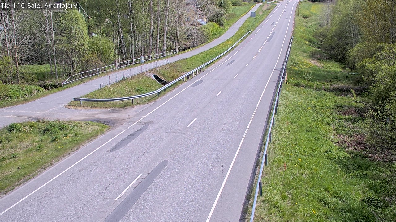 Weather Camera Image Väg 110 Salo, Kitula, Salo, Varsinais-Suomi