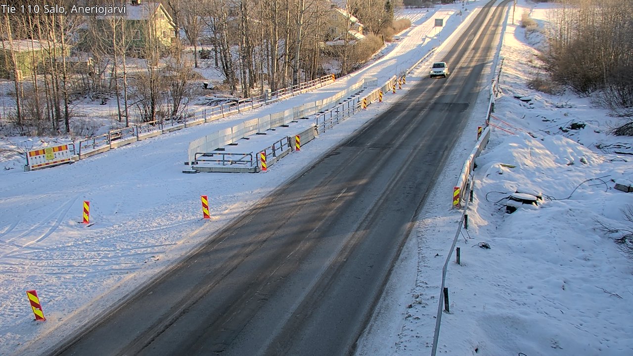 Weather Camera Image Road 110 Salo, Kitula, Salo, Varsinais-Suomi