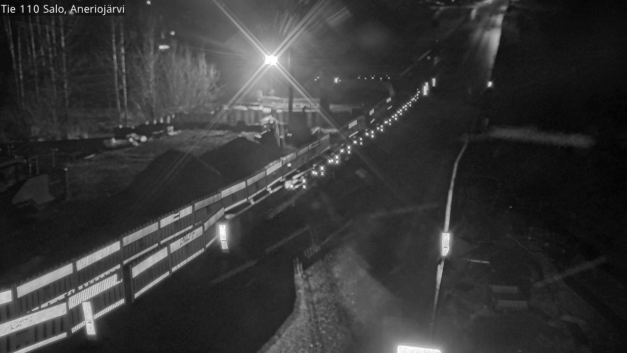 Weather Camera Image Väg 110 Salo, Kitula, Salo, Varsinais-Suomi