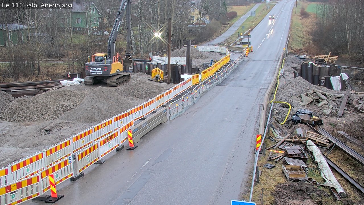 Weather Camera Image Väg 110 Salo, Kitula, Salo, Varsinais-Suomi