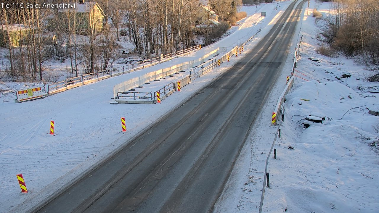 Weather Camera Image Road 110 Salo, Kitula, Salo, Varsinais-Suomi