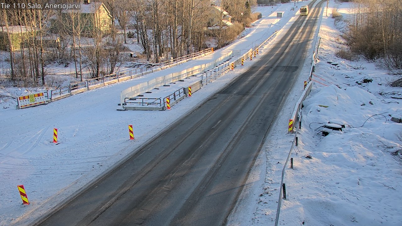 Weather Camera Image Road 110 Salo, Kitula, Salo, Varsinais-Suomi