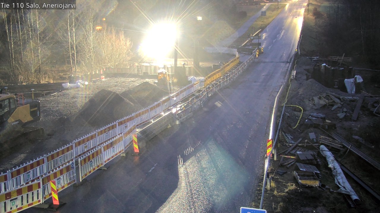 Weather Camera Image Väg 110 Salo, Kitula, Salo, Varsinais-Suomi
