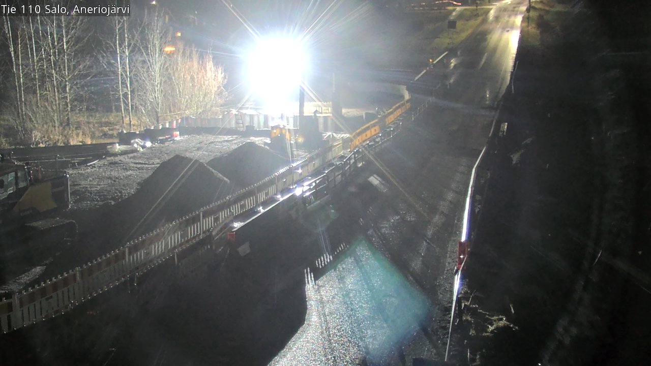 Weather Camera Image Väg 110 Salo, Kitula, Salo, Varsinais-Suomi
