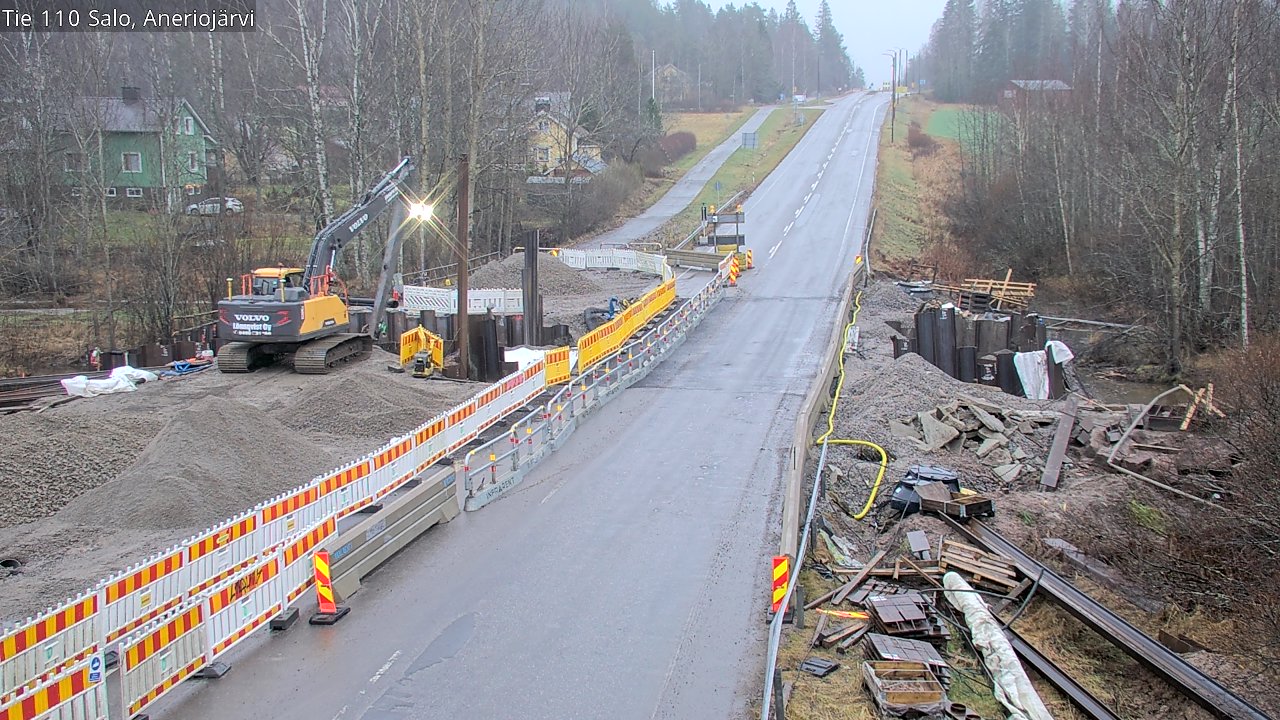 Weather Camera Image Väg 110 Salo, Kitula, Salo, Varsinais-Suomi