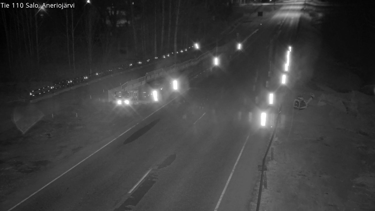 Weather Camera Image Road 110 Salo, Kitula, Salo, Varsinais-Suomi