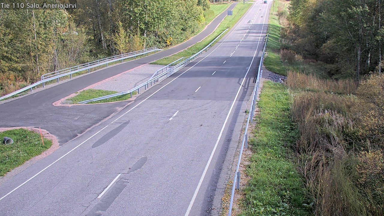 Weather Camera Image Väg 110 Salo, Kitula, Salo, Varsinais-Suomi