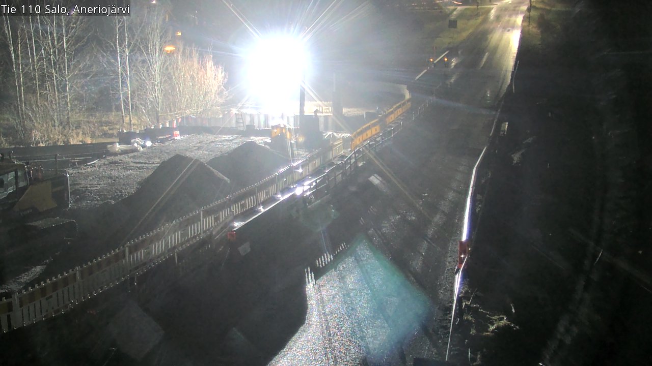Weather Camera Image Väg 110 Salo, Kitula, Salo, Varsinais-Suomi