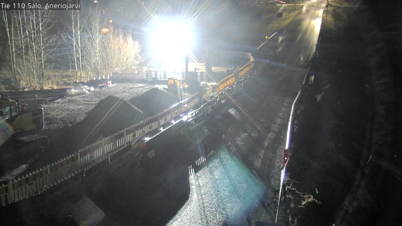 Weather Camera Image Väg 110 Salo, Kitula, Salo, Varsinais-Suomi