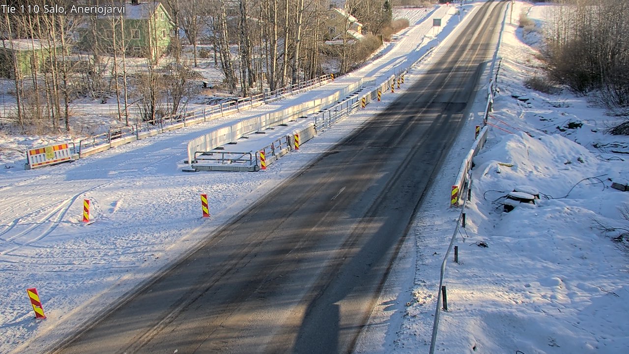 Weather Camera Image Road 110 Salo, Kitula, Salo, Varsinais-Suomi
