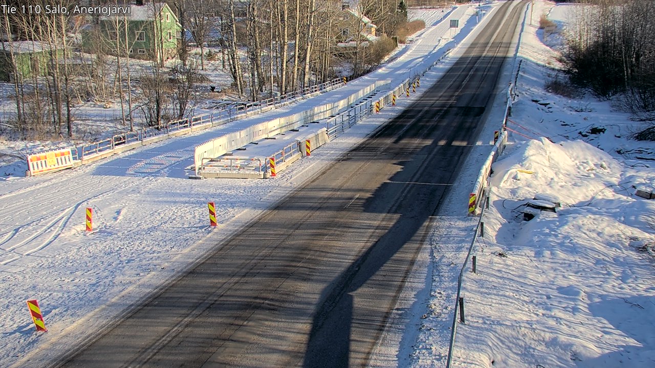 Weather Camera Image Väg 110 Salo, Kitula, Salo, Varsinais-Suomi