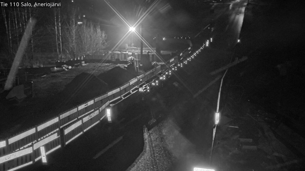 Weather Camera Image Väg 110 Salo, Kitula, Salo, Varsinais-Suomi