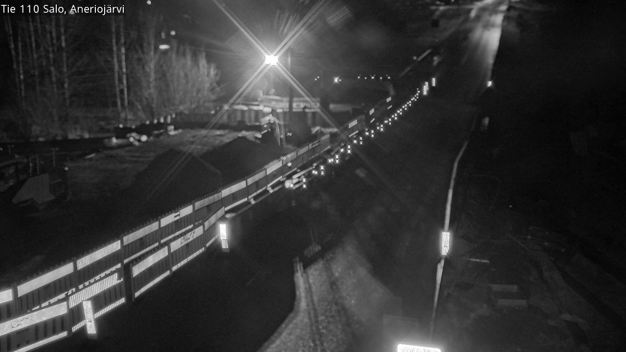 Weather Camera Image Väg 110 Salo, Kitula, Salo, Varsinais-Suomi
